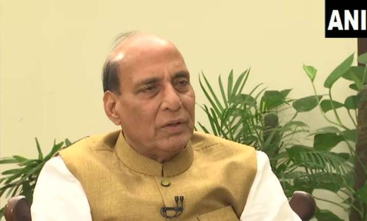 Rajnath Singh's statement comes at a time when opposition