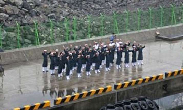 The two ships had gone to China to participate in the