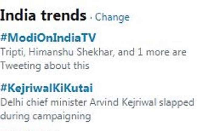 As nation watches exclusive interview of Modi,