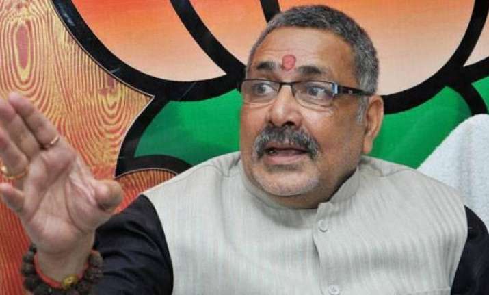 Union Minister Giriraj Singh