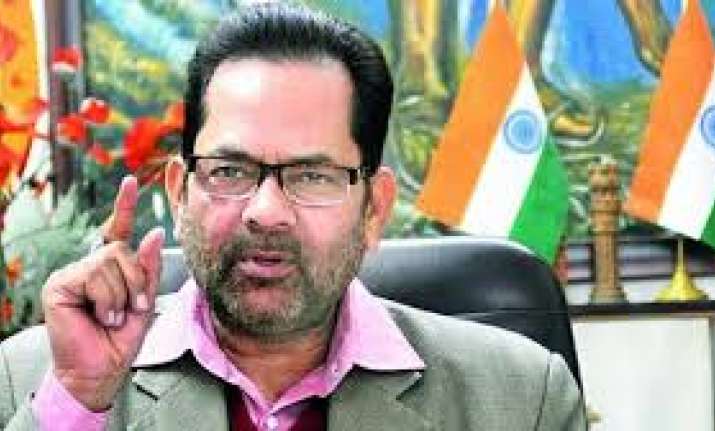 Mukhtar Abbas Naqvi, a BJP Muslim face, is Union Minister