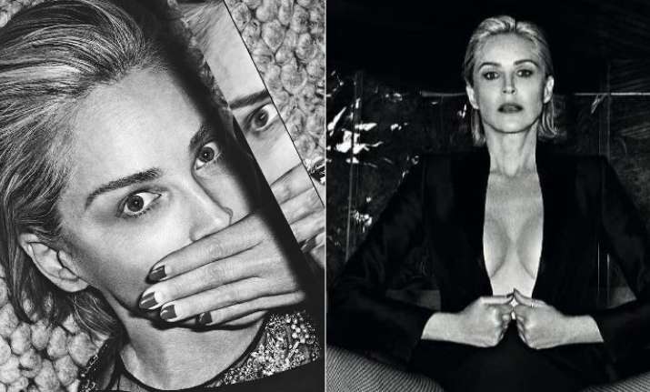 Basic Instinct fame Sharon Stone poses boldly for Vogue