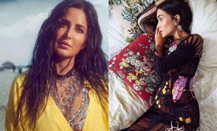 Katrina Kaif turns into sunkissed beach babe; Amy Jackson flaunts baby ...