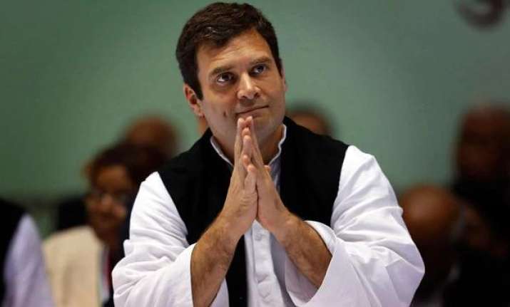 President of INC Rahul Gandhi