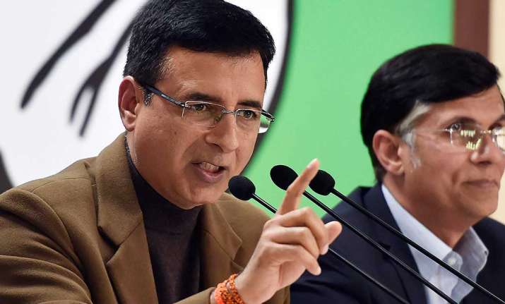 Chief Spokesperson Congress Randeep Surjewala