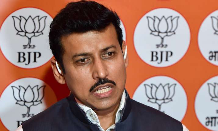 BJP leader Rajyavardhan Singh Rathore