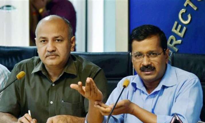 Arvind Kejriwal and Manish Sisodiya