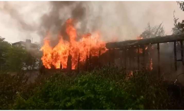 Fire at Howrah Railway Museum