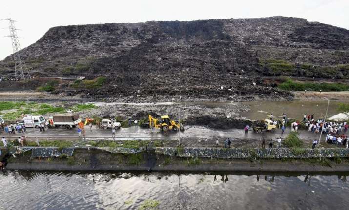 Reportedly, of the total garbage generated in the city,