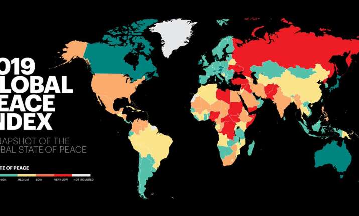 Iceland remains the most peaceful country in the world, a