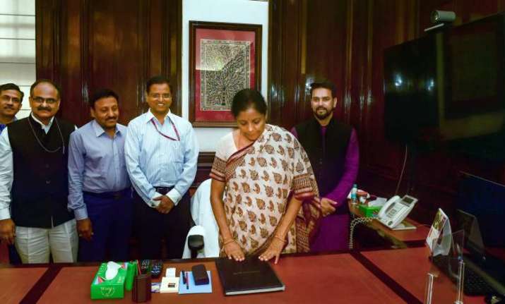 Nirmala Sitharaman, the first full-time woman finance