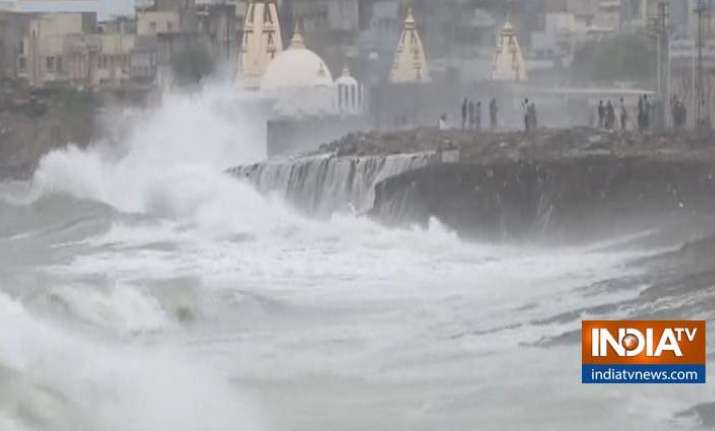 Thunderstorm, rain hit Gujarat as powerful cyclone