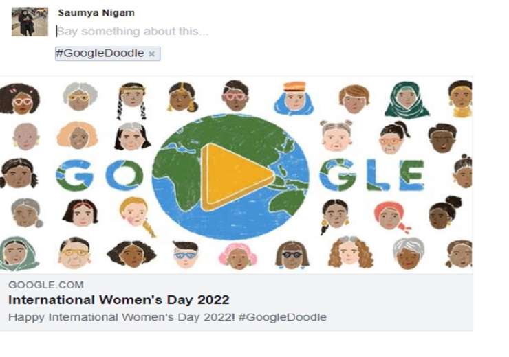 Google Doodle Google celebrates International Women’s Day with a