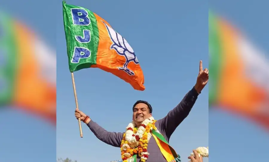 Kapil Mishra, the BJP candidate from Karawal Nagar,