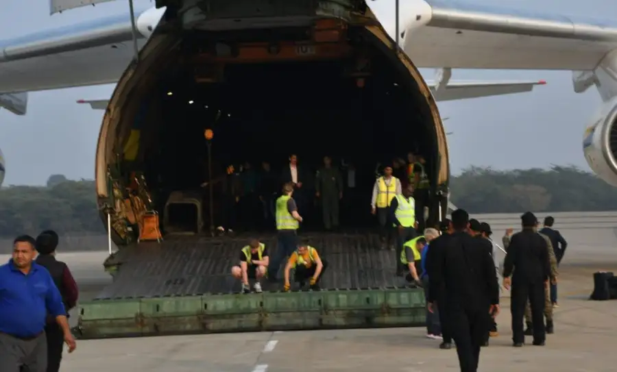 AH-64E Apache attack helicopters