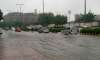 in pics live water logging due to heavy rainfall throws
