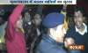 mughalsarai rajdhani express passengers protest against