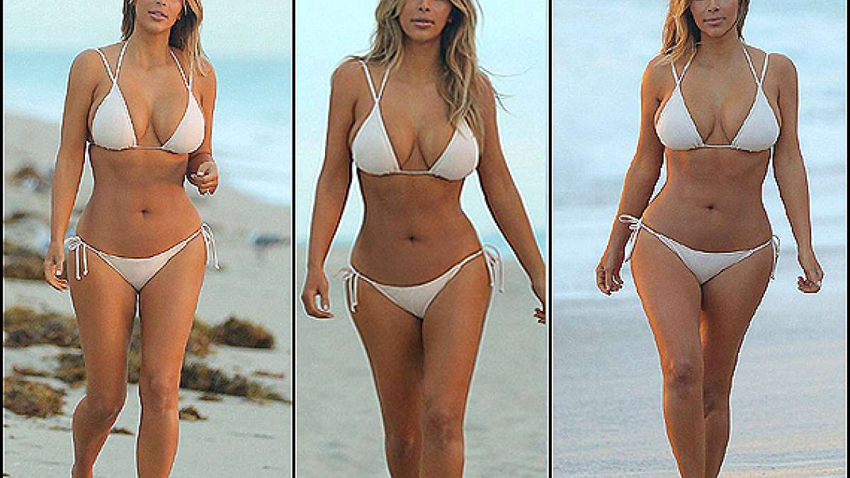 Kim Kardashian Gets Back Into Shape Flaunts Her Body In A Bikini See Pics India Tv