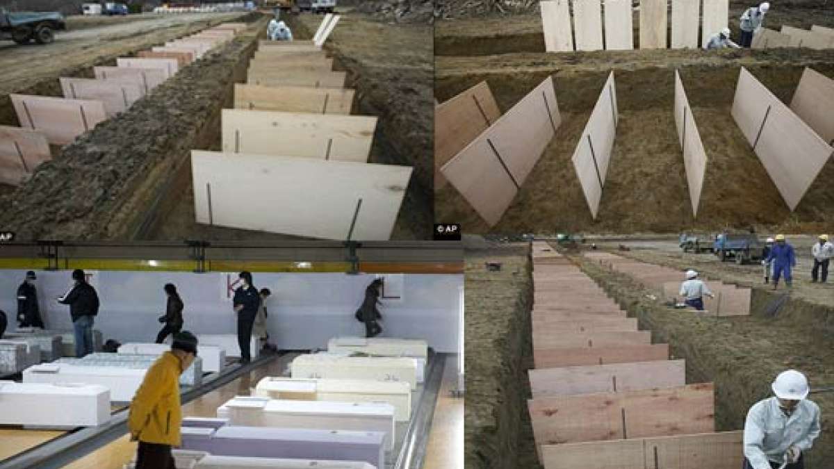 Japanese Bury Their Dead In Mass Graves India TV
