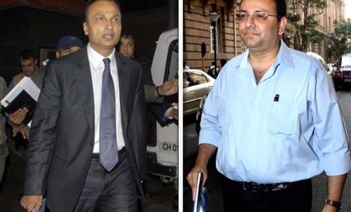 ambani mistry others meet chatterji on power sector woes