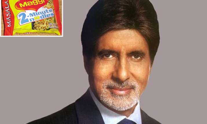 amitabh bachchan to endorse maggi noodles