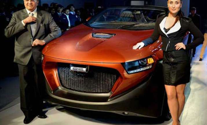 auto expo 2014 dc design unveils tia hatchback and eleron