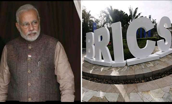 brics development bank to be modi s priority