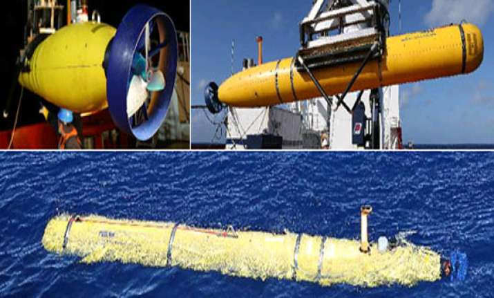 bluefin to search adjacent areas to focused underwater area