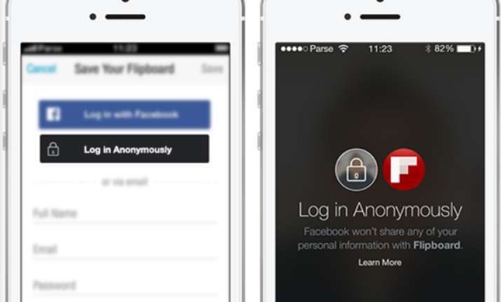 facebook adds anonymous login unveils host of mobile