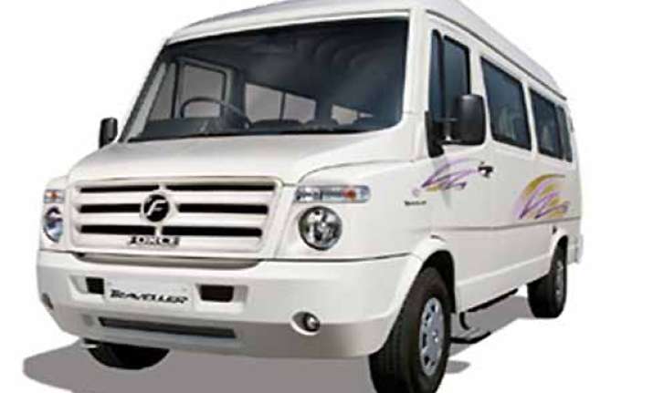 force motors unveils traveller 26