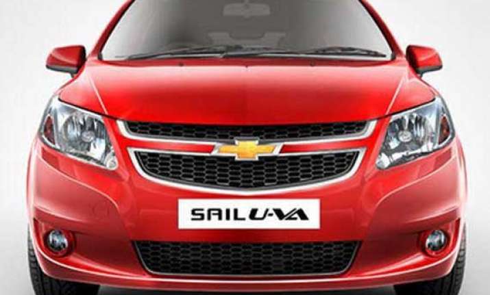 gm launches its premium hatchback sail u va