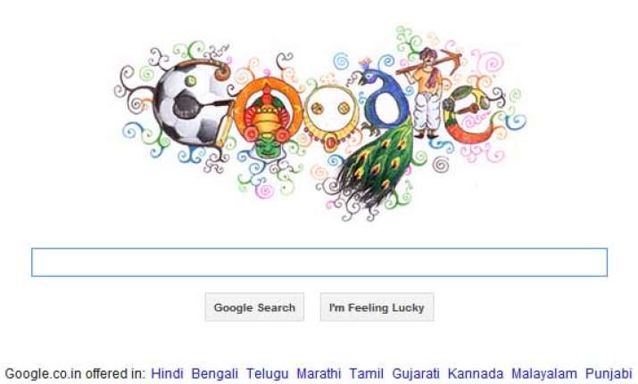 google features doodle 4 google 2012 winner on india home