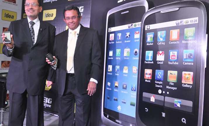 idea launches smartphones to promote 3g service