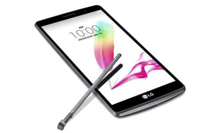 lg electronics launches g4 stylus smartphone in india
