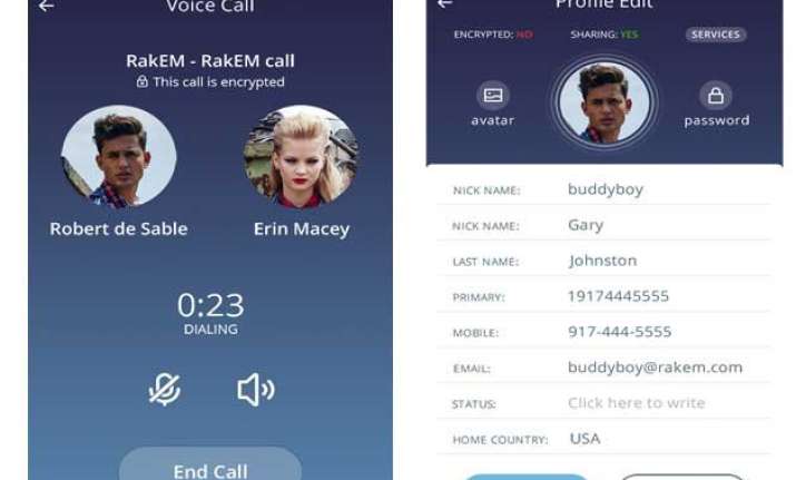 rakem app can unsend text by deleting message from receiver
