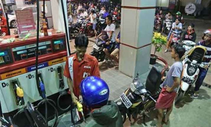 indonesian government sharply raises fuel prices