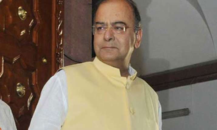 arun jaitley pitches for gst land bill passage to boost