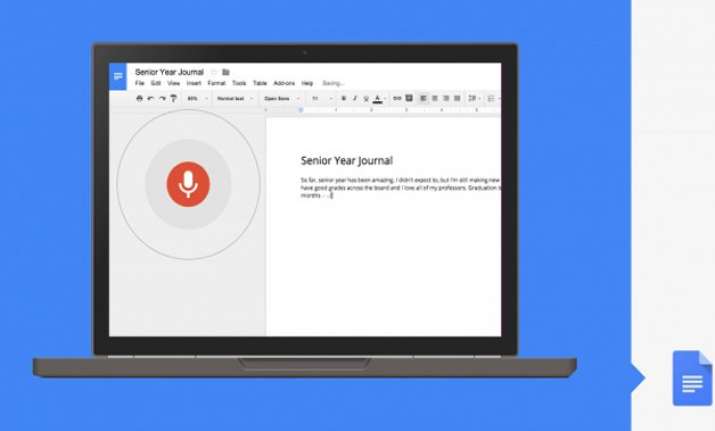 google docs now lets you edit documents using voice commands