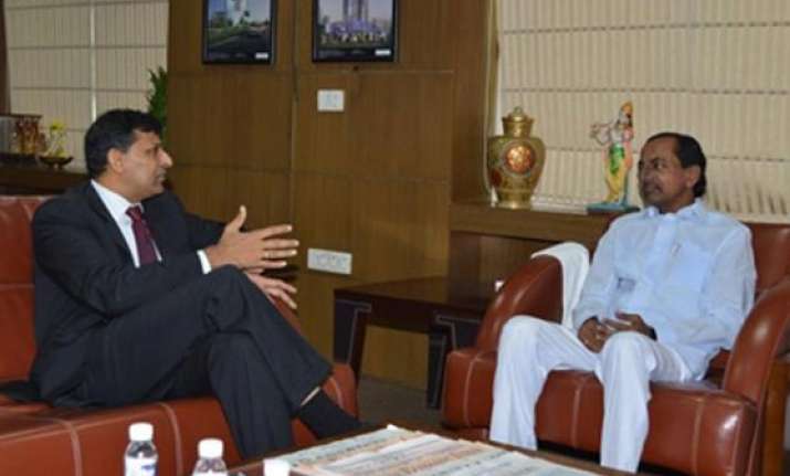 rbi governor promises telangana cm to look into fresh farm