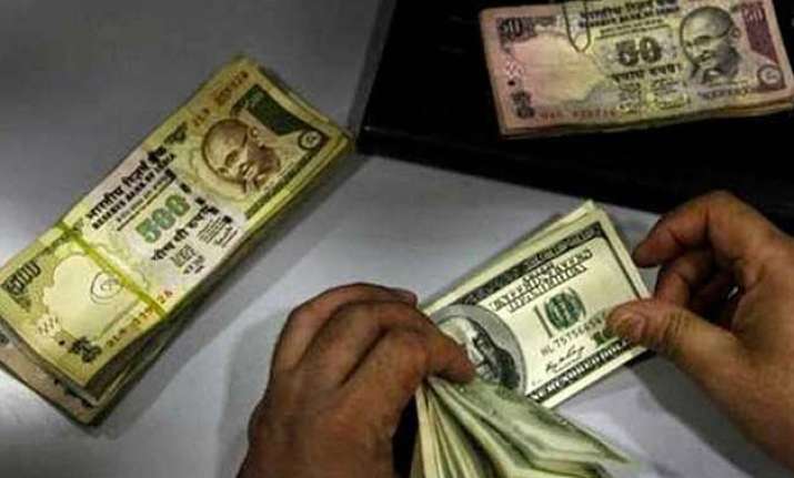 rupee edges up 6 paise against dollar