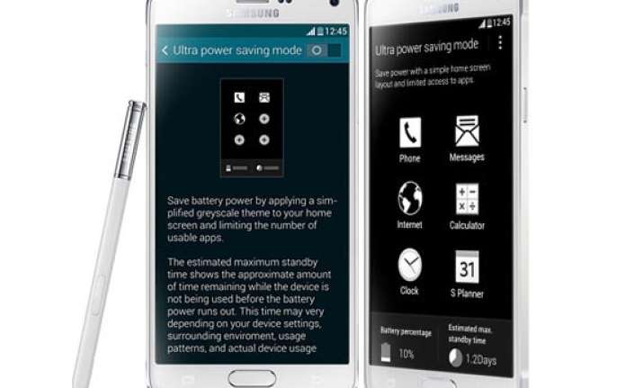 samsung seeks boost from sales of galaxy note 4