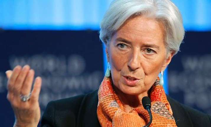 imf chief says global economy at inflection point
