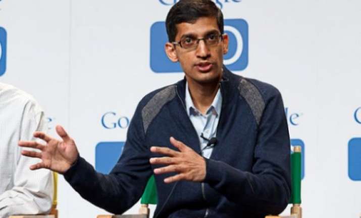 india born sundar pichai is google s new product chief
