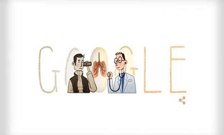 google doodle pay tribute to stethoscope inventor ren