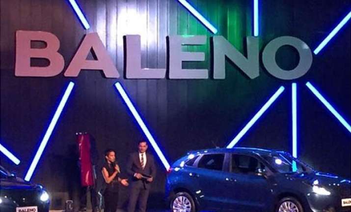 maruti banks on baleno to top premium hatchback segment