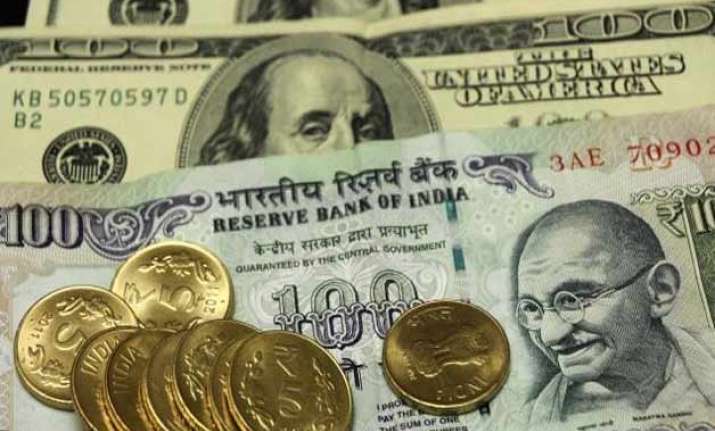 rupee down 5 paise against dollar in early trade