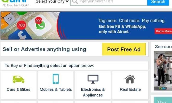 quikr partners microsoft to launch app on windows platform