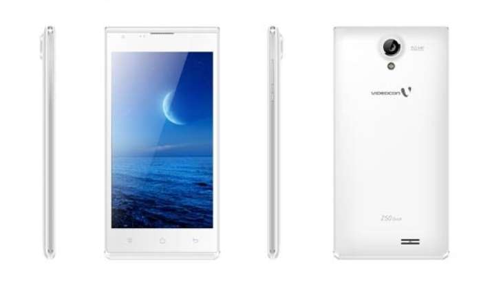 videocon infinium z50 quad launched at rs 7 349