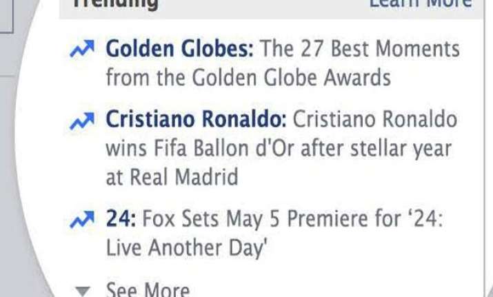 how facebook decides what s trending