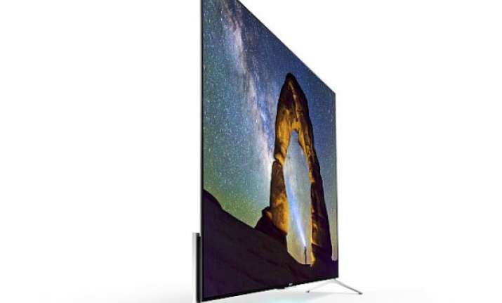sony launches android tv based 4k bravia lcd tvs at ces 2015
